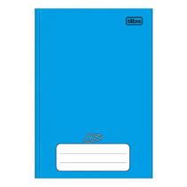 Caderno 1/4 Pequeno Capa Dura c/ 48 Folhas Formato 140mm x 200mm Papel 56g/m² Azul