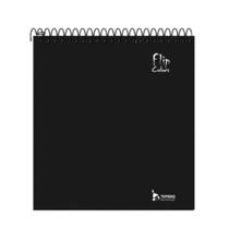 Caderno 1/4 Tamoio Espiral Flip Neutro 160 Folhas 02553