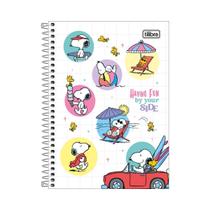 Caderno 1/4 Tilibra Snoopy 80 Folhas