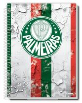 Caderno 1 Matéria 80 FlsTime Palmeiras Com Poster 56x50