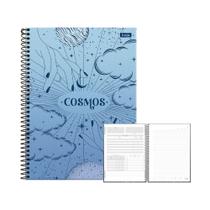 Caderno 1 Matéria 80fls Cosmos Azul Foroni