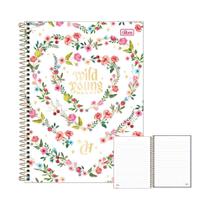 Caderno 1 Matéria Capricho Wild Young Heart 80fls Tilibra