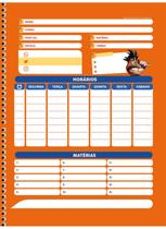 Caderno 1 Matéria Dragon Ball Goku Super Saiyajin Escolar
