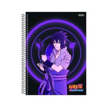 Caderno 1 Matéria Esp 80fls Naruto Sasuke SD - SAO DOMINGOS