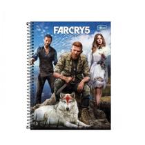 Caderno 1 Materia Farcry 5 Ps4 80 Folhas Tilibra 01