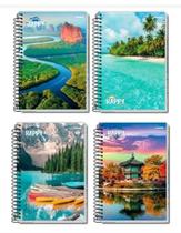 Caderno 1 matéria Happy 96 folhas grande
