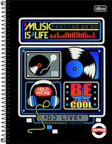 Caderno 1 Matéria Pepper Masculino 80 Fls Tilibra