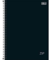 Caderno 1 Matéria Preto Espiral Executivo 80 Folhas Tilibra