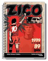 Caderno 1 Matéria Zico 80 Fls Time Flamengo Com Poster 56x50 Caderno 1 Matéria Zico 80 Fls Time Flamengo Com Poster 56x50