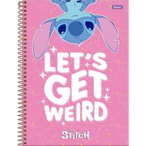 Caderno 10 Materia Stitch 160 Folhas luxo licenciado