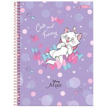 Caderno 10 MatErias 160 Folhas Disney Marie Foroni