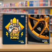 Caderno 10 Matérias 160 Folhas Masculino Sortido