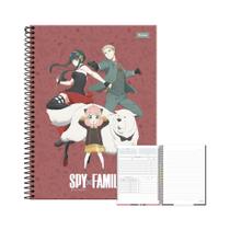Caderno 10 Matérias 160fls Spy X Family Bond Foroni