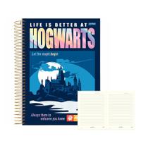 Caderno 10 Matérias 200fls Harry Potter Hogwarts Jandaia