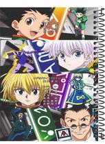 Caderno 10 Matérias Anime Hunter x Hunter Caderno 10 Matérias Anime Hunter x Hunter