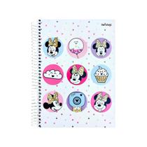 Caderno 10 matérias Disney Minnie Mouse Jandaia