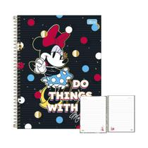 Caderno 10 Matérias Minnie Do Things 160fls Tilibra