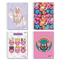 Caderno 10 Materias Nova Mix Feminino Sortido