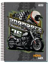 Caderno 10 Matérias Nova MOTO Sortido 160 Folhas