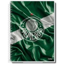 Caderno 10 Matérias Palmeiras 160fls Capa Dura + Pôster - Credeal