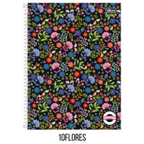 Caderno 10 Matérias Pepper Feminino 160 Folhas