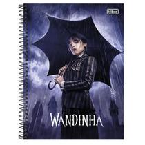 Caderno 10 Matérias Univ 160Fls Wandinha Tilibra Umbrella