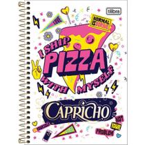 Caderno 10 Matérias Univ Cd Esp 200Fls Capricho Tilibra