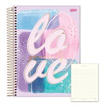 Caderno 10 Matérias Univ. La Creme Love 160Fls Jandaia