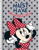 Caderno 10m 160fls esp. minnie light 310841