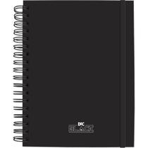 Caderno 10X1 Capa Dura ALL BLACK SMART 80 Folhas com Elástico