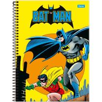 Caderno 10X1 Capa Dura Batman FIT 160 Folhas (pacote com 4)