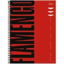 Caderno 10X1 Capa Dura Flamengo FIT 160 Folhas (pacote com 4) Caderno 10X1 Capa Dura Flamengo FIT 160 Folhas (pacote com 4)