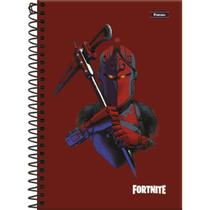 Caderno 10X1 Capa Dura Fortnite 160FLS.