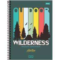 Caderno 10X1 Capa Dura HIGH Masculino 200F PCT.C/04 Caderno 10X1 Capa Dura HIGH Masculino 200F PCT.C/04