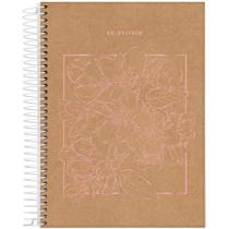 Caderno 10X1 Capa Dura KRAFT Color 160 Folhas - PCT com 04 -