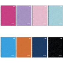 Caderno 10X1 Capa Dura Lunix 160 Folhas - Pacote com 04 Caderno 10X1 Capa Dura Lunix 160 Folhas - Pacote com 04