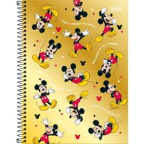 Caderno 10X1 Capa Dura Mickey 160 Folhas - Pacote com 4 Unidades 1