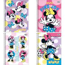 Caderno 10X1 Capa Dura Minnie 160FLS FIT PCT.C/04