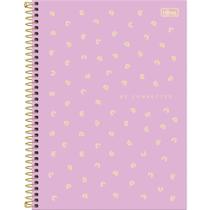 Caderno 10X1 Capa Dura Neon Connect Feminino 160FLS. C/04