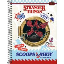 Caderno 10X1 Capa Dura Stranger THINGS 160FLS Connect PCT.C/04 Caderno 10X1 Capa Dura Stranger THINGS 160FLS Connect PCT.C/04