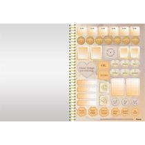 Caderno 10x1 capa dura urban 160fls. foroni