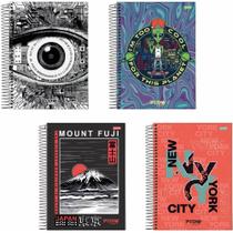 Caderno 12X1 Capa Dura FLOW 192FLS. PCT.C/04