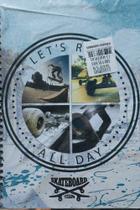 Caderno 15 matéria 300 folhas Skateboard