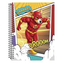 Caderno 15 matérias 240 folhas capa dura super pets