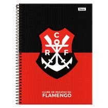 Caderno 15 Matérias 240 Folhas Flamengo Foroni