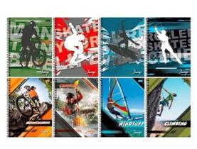 Caderno 15 materias jump faroni 300 folhas