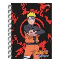 Caderno 15 materias naruto grande 240 folhas capa dura