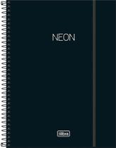 Caderno 160 cp neon pt tilibra 302465