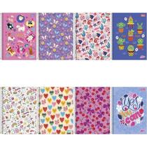 Caderno 16X1 Capa Dura D+ Feminino 320 Folhas PCT.C/02