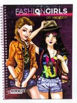Caderno 1m 96fls esp. fashion girls 3705 Caderno 1m 96fls esp. fashion girls 3705